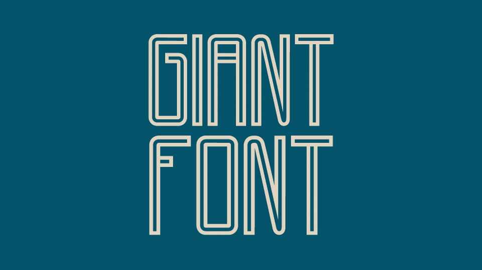 Giant Font › Fontesk