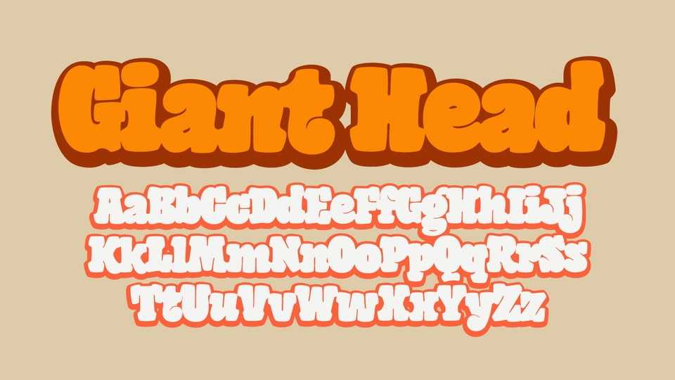 Giant Head Font › Fontesk