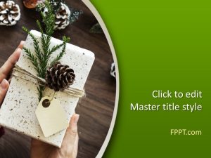 Gift Box PowerPoint Template
