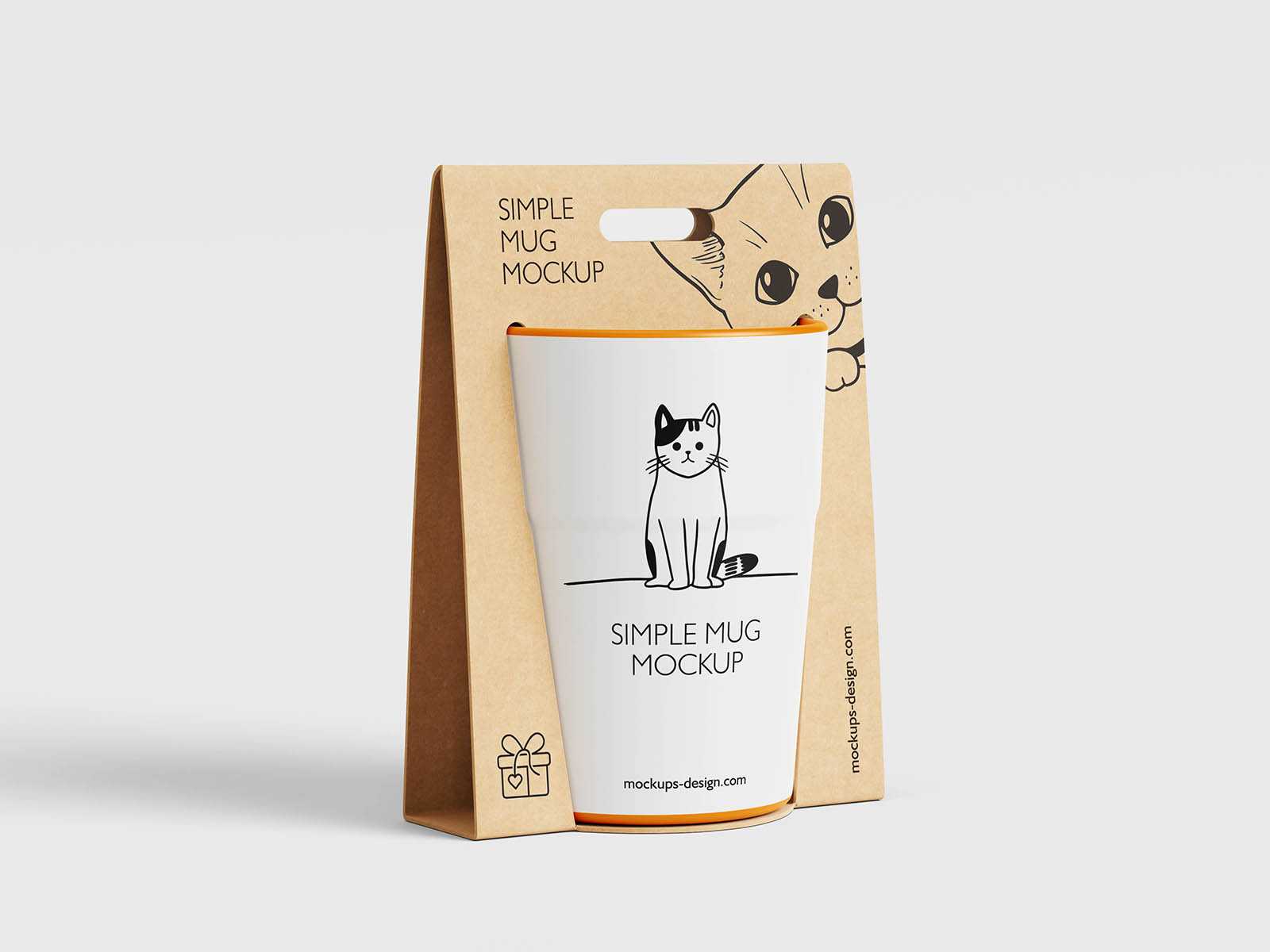 Gift-ready mug mockup