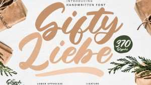 Gifty Liebe Font › Fontesk