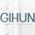 Gihun Font › Fontesk - Fonte Grátis Gihun Font › Fontesk