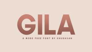 Gila Font Family › Fontesk