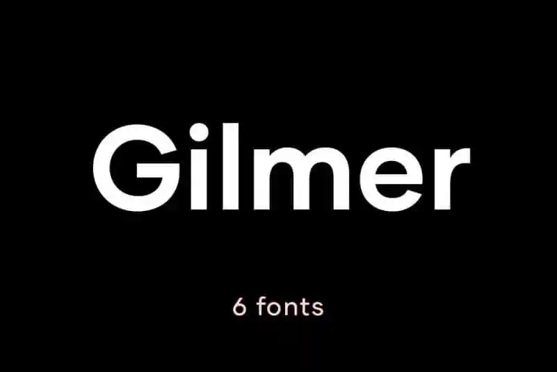 Gilmer Sans Font Family