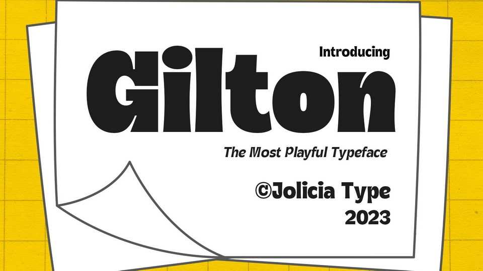 Gilton Font › Fontesk