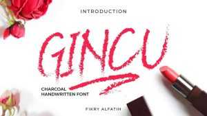 Gincu Font › Fontesk