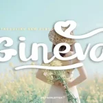 Gineva Script Font - Fonte Grátis Gineva Script Font