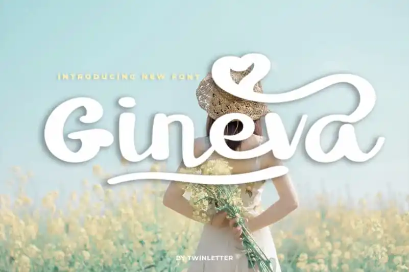 Gineva Script Font