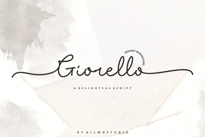 Giorello Signature Font