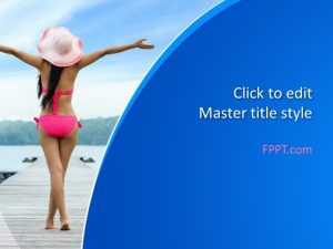 Girl PowerPoint Template