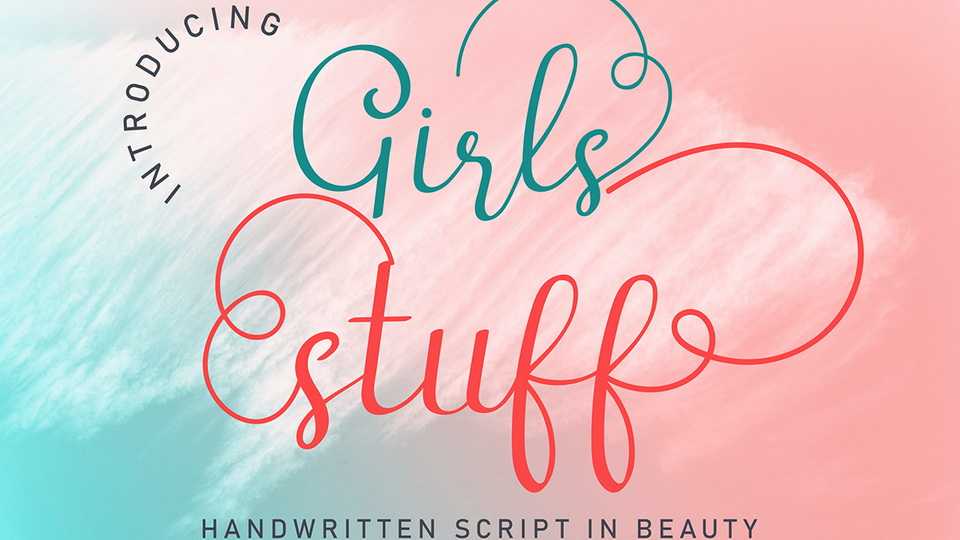 Girls Stuff Font › Fontesk