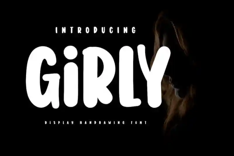 Girly Display Font