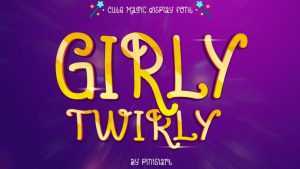 Girly Twirly Font › Fontesk