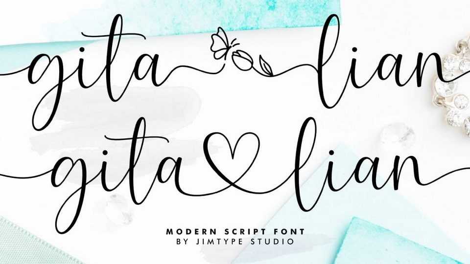 Gita Lian Font › Fontesk