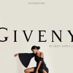 Giveny Serif Font