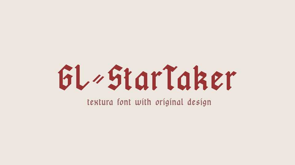GL-StarTaker Font › Fontesk