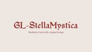 GL-StellaMystica Font › Fontesk