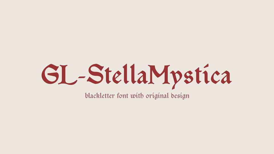 GL-StellaMystica Font › Fontesk