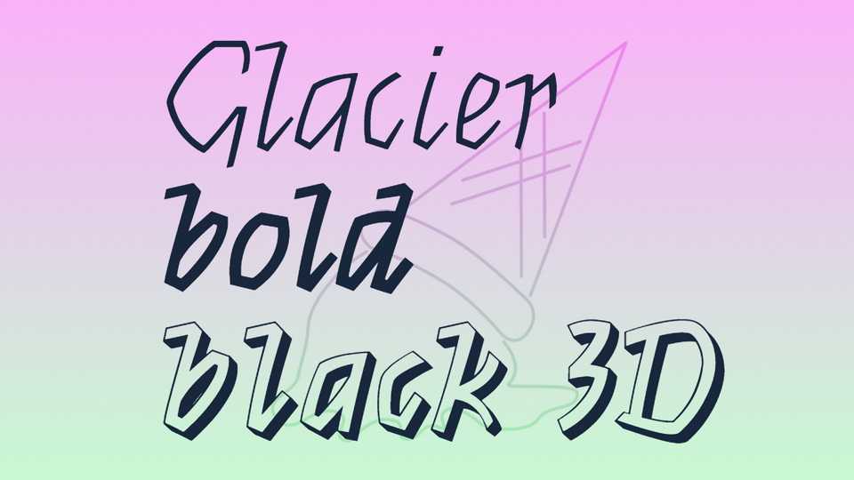 Glacier Font Family › Fontesk