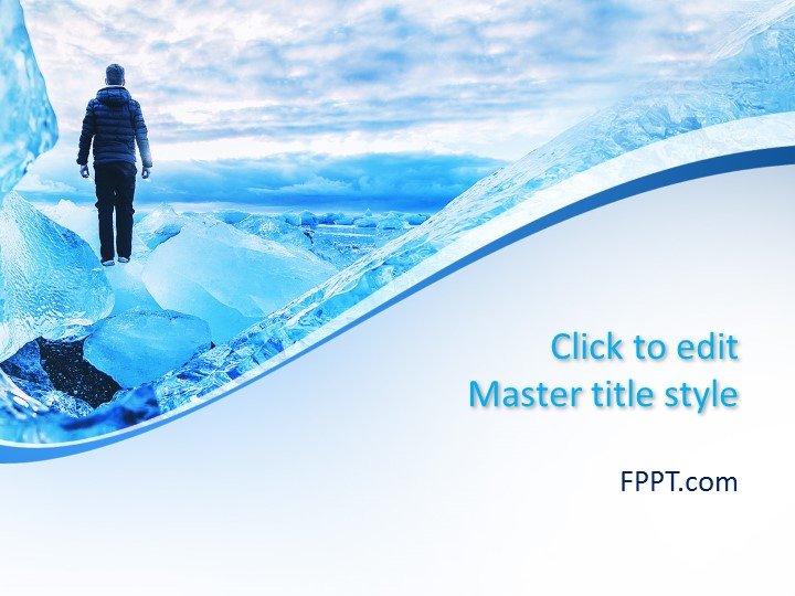 Glacier PowerPoint Template