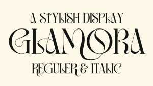 Glamora Font › Fontesk