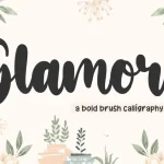 Glamori Bold Script Font