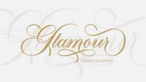 Glamour Script Font › Fontesk