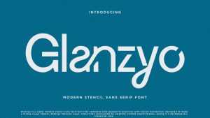 Glanzyo Font › Fontesk