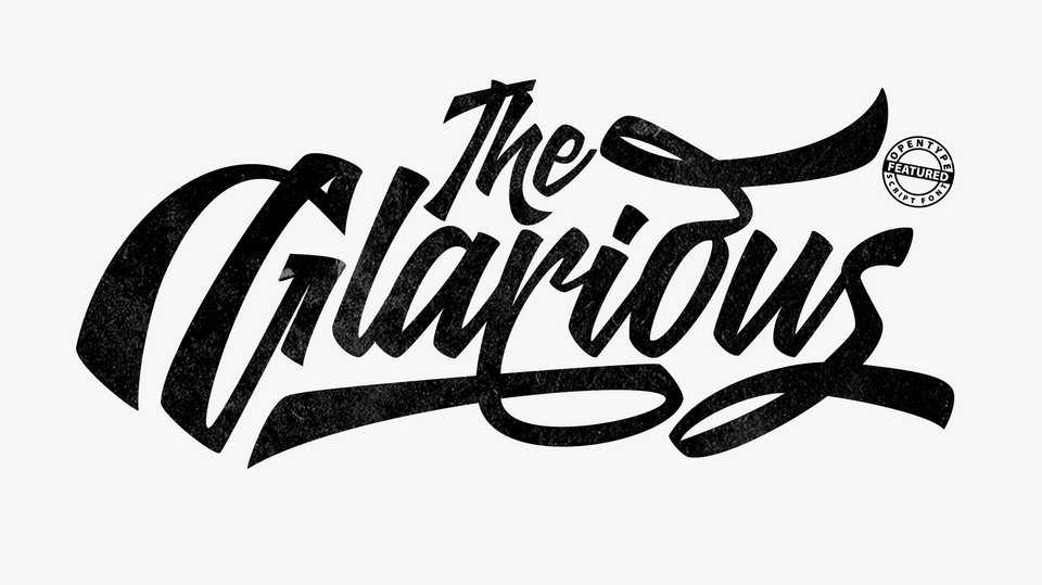 Glarious Script › Fontesk