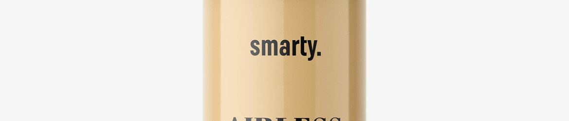Glass airless bottle mockup