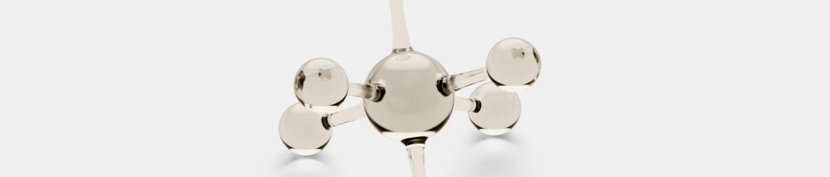 Glass atoms mockup