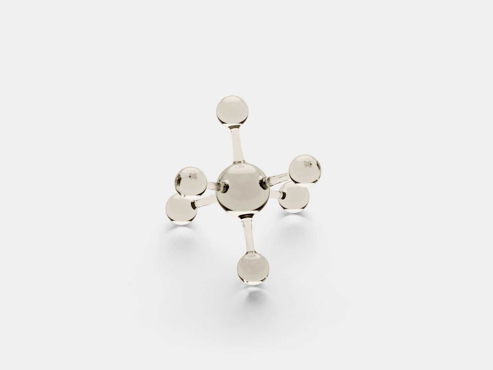 Glass atoms mockup