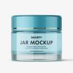 Glass jar mockup - Free PSD Download Glass jar mockup