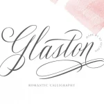 Glaston Calligraphy Font