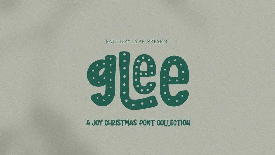 Glee Font › Fontesk