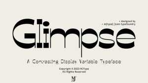 Glimpse Font › Fontesk