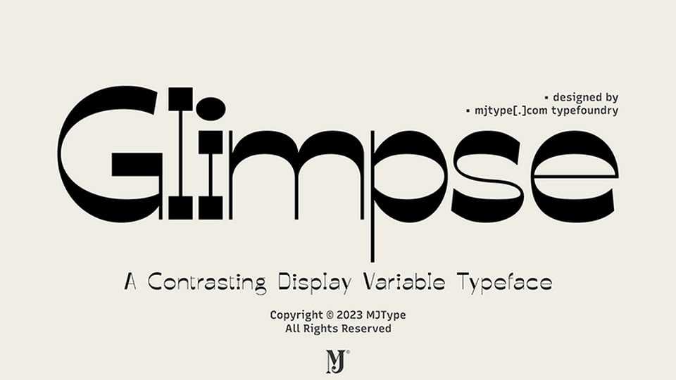 Glimpse Font › Fontesk