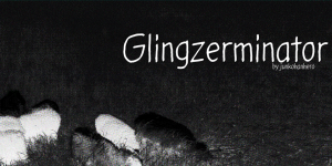 Glingzerminator Font