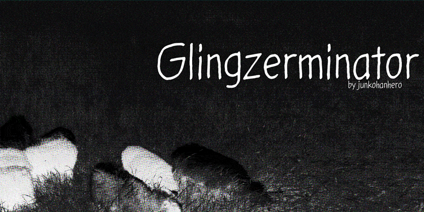 Glingzerminator Font