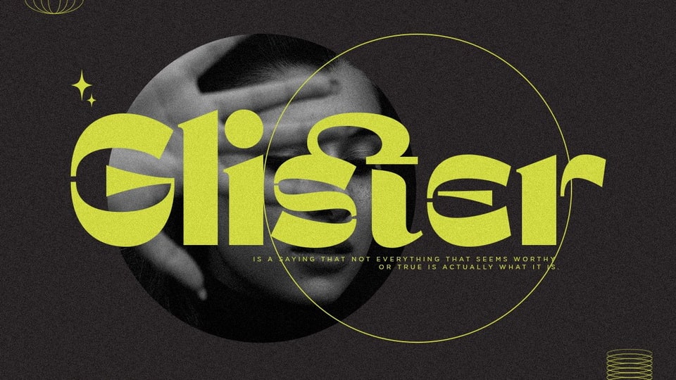 Glister Font › Fontesk