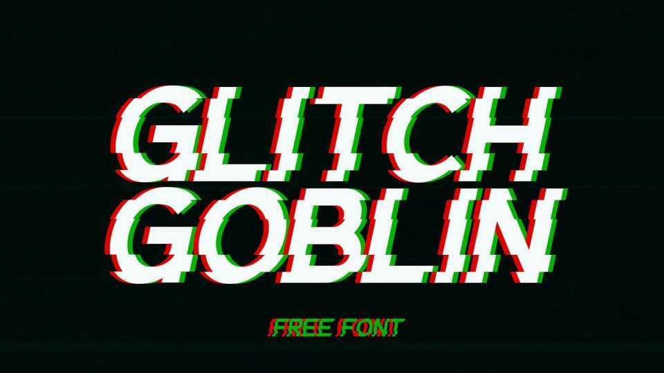 Glitch Goblin Font › Fontesk