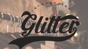 Glitter Font › Fontesk