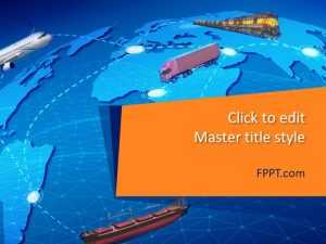 Global Logistics PowerPoint Template