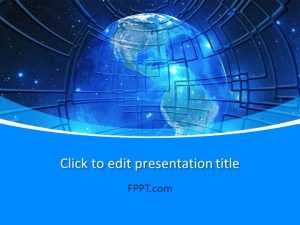 Global Technology Concept PowerPoint Template