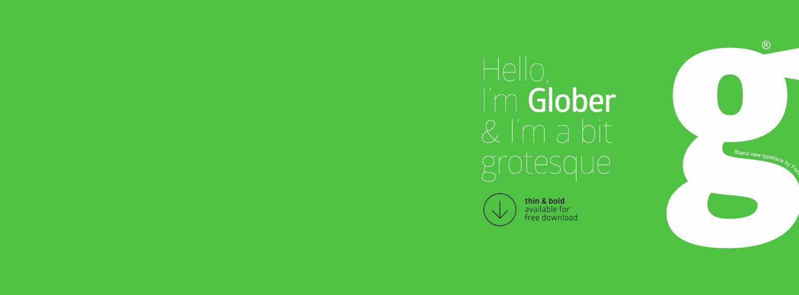 Glober Free Classical Grotesque Font