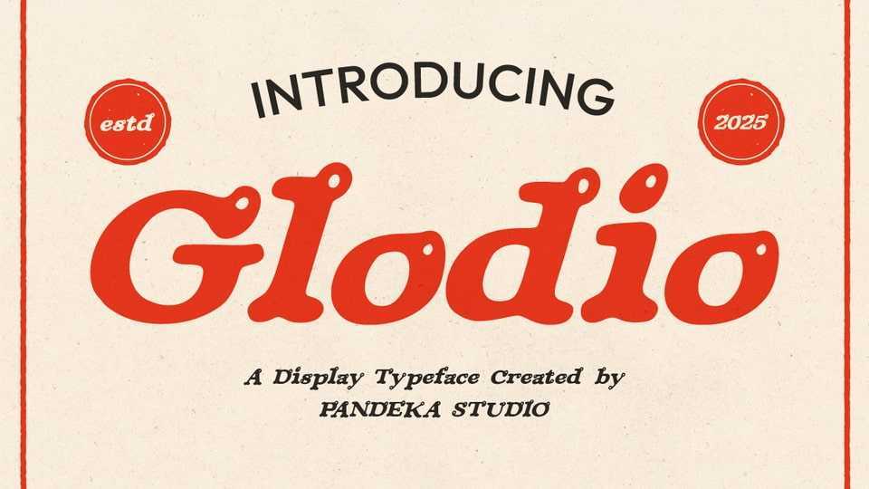 Glodio Font › Fontesk