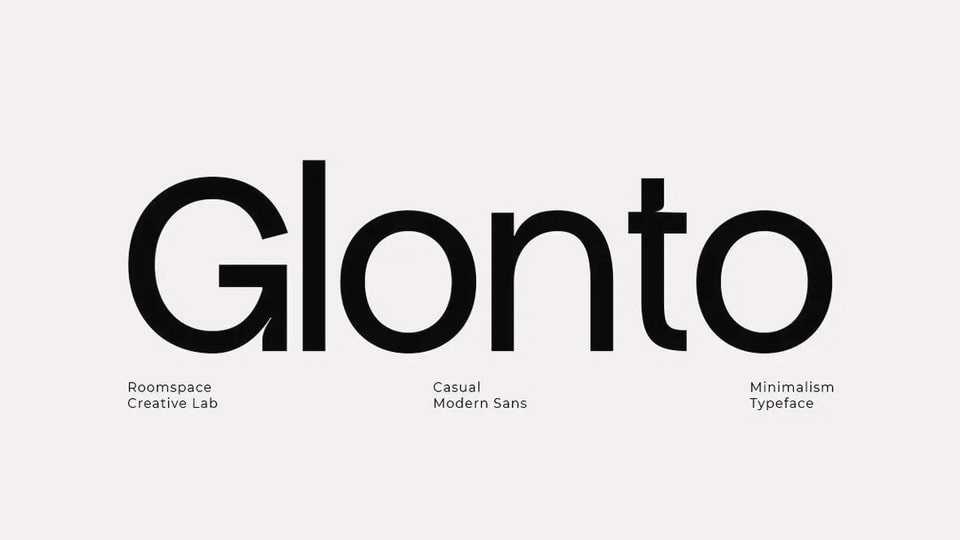 Glonto Font › Fontesk
