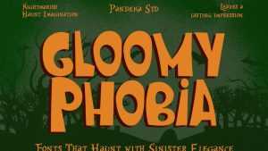 Gloomy Phobia Font › Fontesk