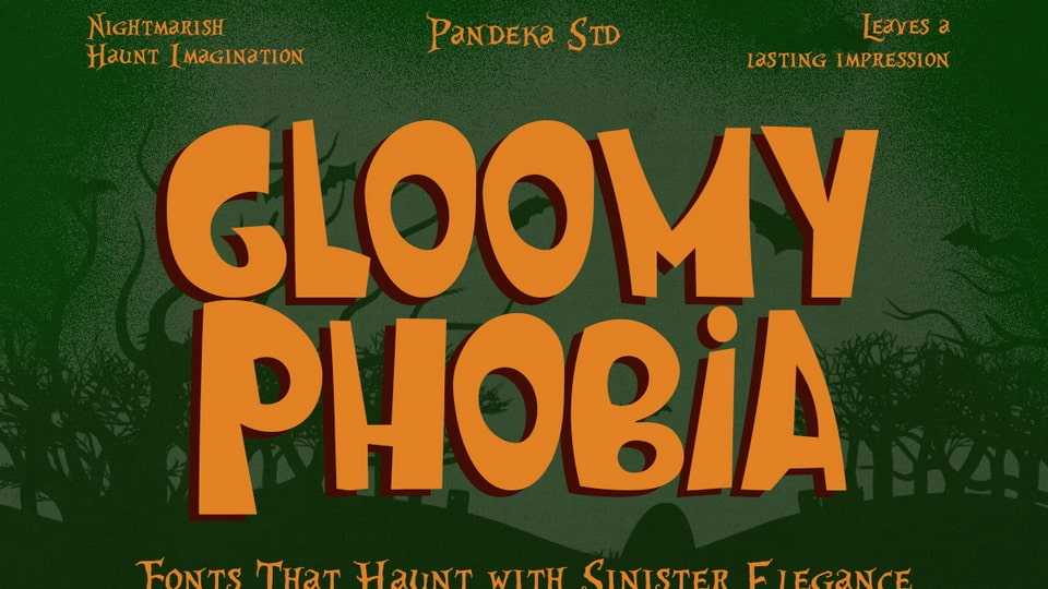 Gloomy Phobia Font › Fontesk