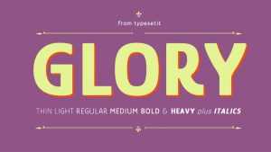 Glory Font Family › Fontesk